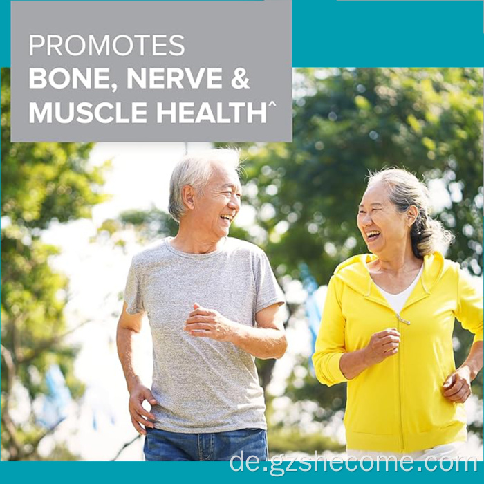 Shecome Calcium-Magnesium-Zink-Tabletten Knochen-Muskel-Gesundheit